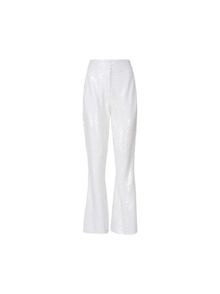 Białe spodnie relaxed fit Genny