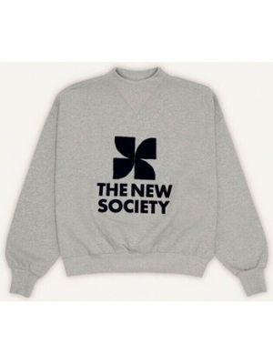 Sweter The New Society szary