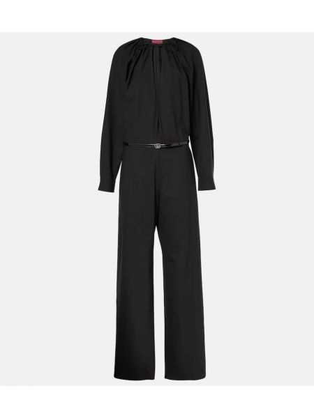 Ull jumpsuit Gucci svart