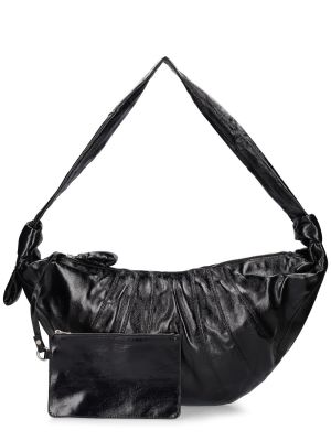 Памучни чанта през рамо Lemaire черно