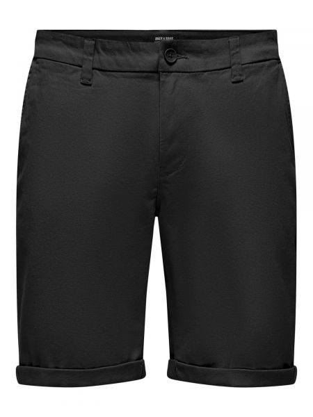 Chino nadrág Only & Sons fekete