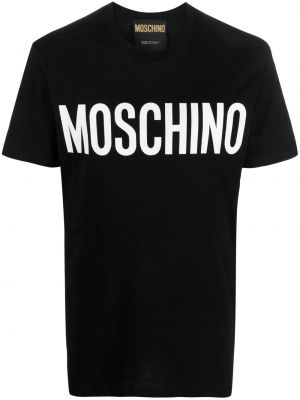 Baskılı pamuk tişört Moschino