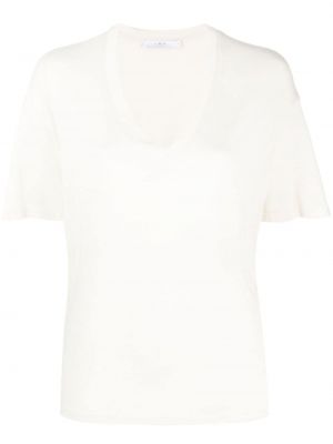 T-shirt mit v-ausschnitt Iro weiß