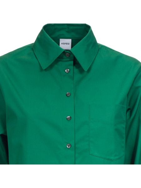 Koszula Aspesi zielona