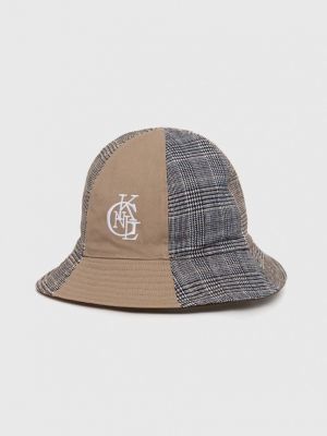 Béžový oboustranný vlněný klobouk Kangol