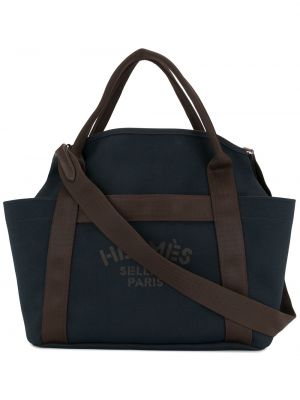 Bolsa de viaje Hermès azul