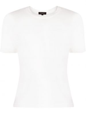 Тениска от модал Rag & Bone бяло