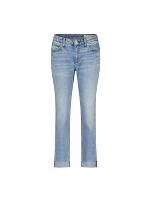 Niebieskie jeansy skinny slim fit Rag & Bone