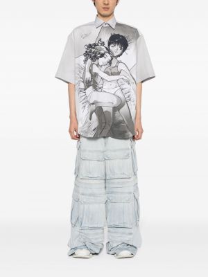 Hemd aus baumwoll mit print Vetements
