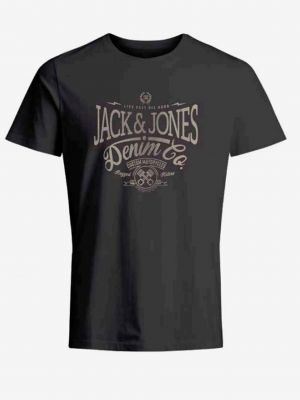 Polo krekls Jack & Jones melns