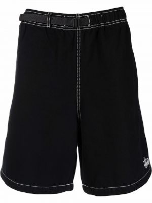 Bermuda kratke hlače Stüssy crna