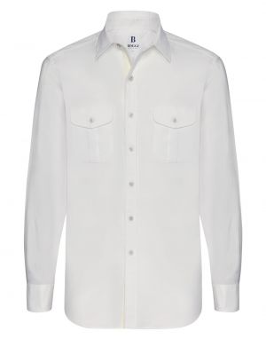 Рубашка на пуговицах Boggi Milano белая