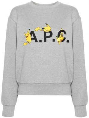 Sweatshirt mit print A.p.c.