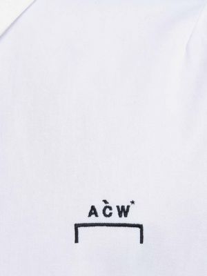 Βαμβακερό πουκάμισο A-cold-wall* λευκό