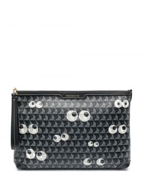 Clutch Anya Hindmarch svart