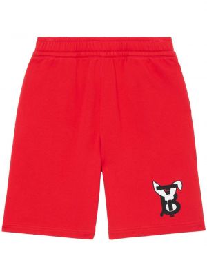 Sportshorts Burberry röd