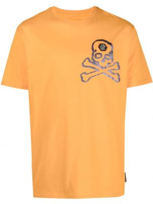 T-shirt en coton Philipp Plein orange