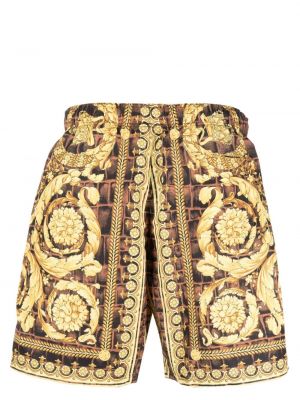 Shorts mit print Versace