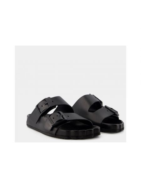 Leder sandale Balenciaga schwarz