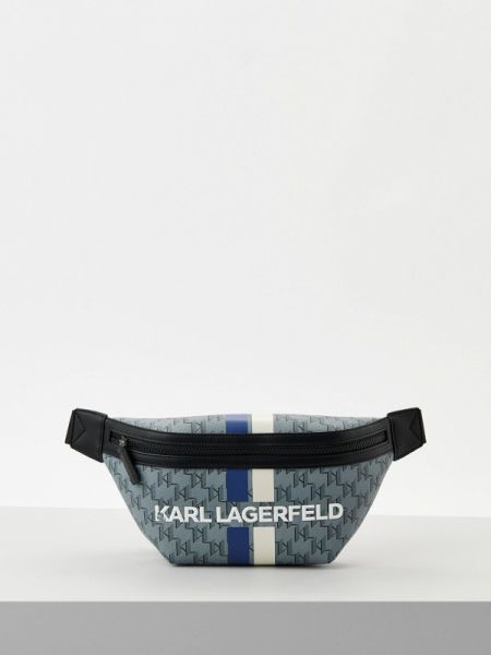 Поясная сумка Karl Lagerfeld серая