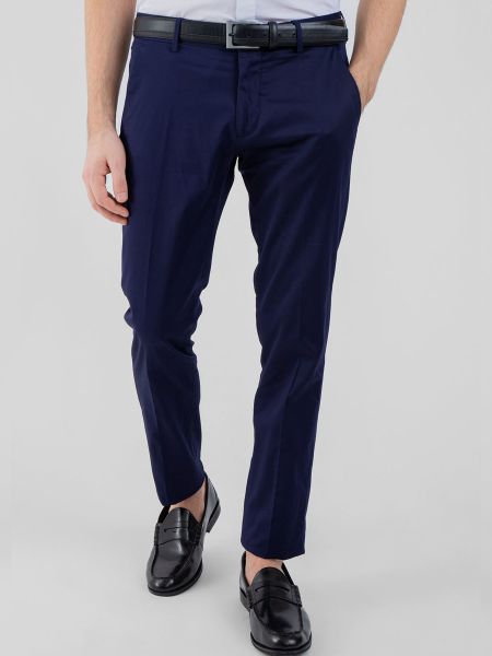 Синие классические брюки Antony Morato
