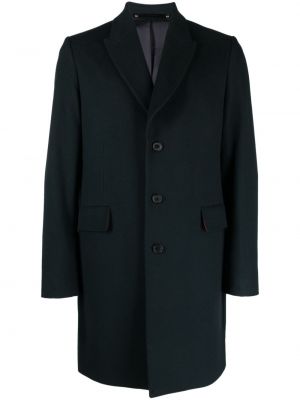 Vlněný kabát Paul Smith zelený