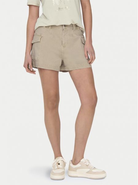 Pantaloncini Only beige