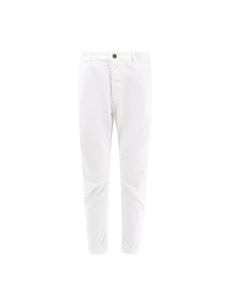 Obcisłe spodnie slim fit Dsquared2 białe