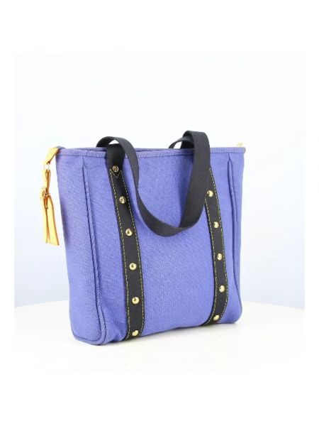 Shopperka retro Louis Vuitton Vintage niebieska