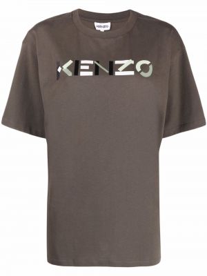 Camiseta de cuello redondo Kenzo verde