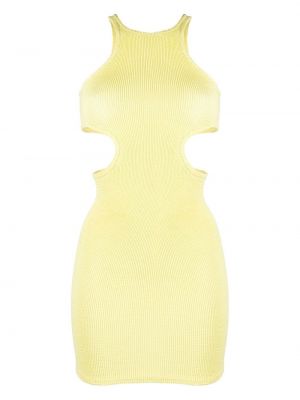 Μini φόρεμα Reina Olga κίτρινο