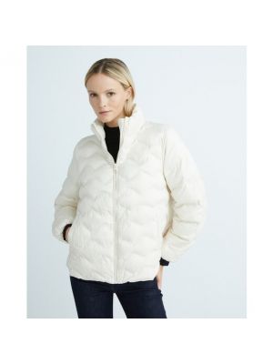Abrigo corto acolchado Esprit Collection blanco