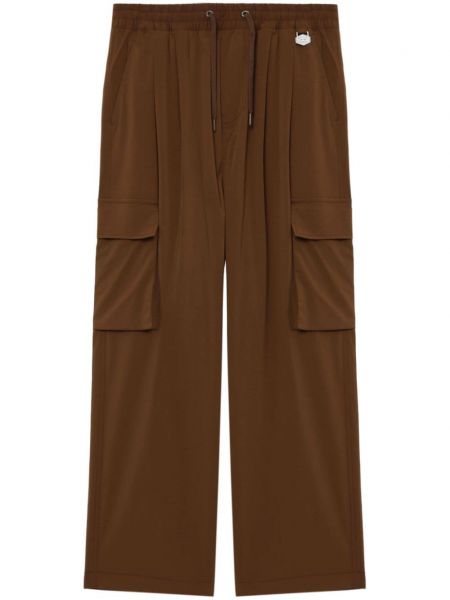 Pantalon cargo avec poches Chocoolate marron
