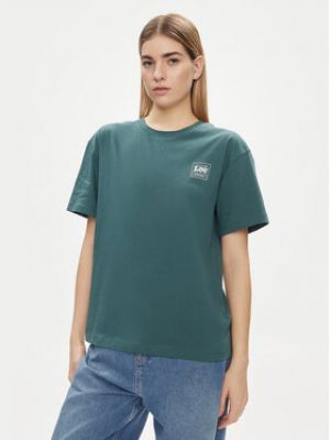 T-shirt large Lee vert