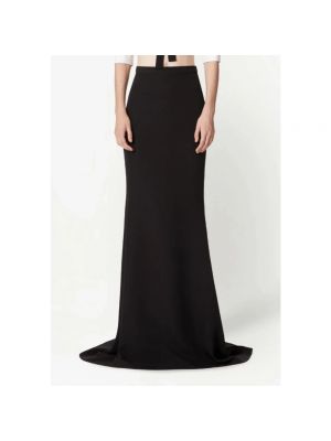 Falda larga Valentino negro