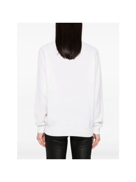 Sweter z kaszmiru Givenchy biały