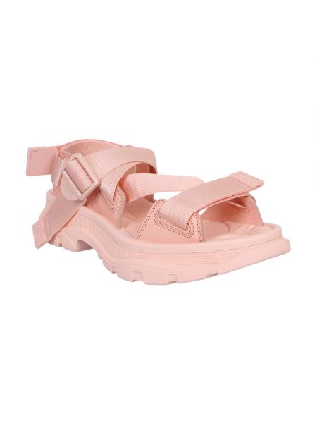 Sandale ohne absatz Alexander Mcqueen pink