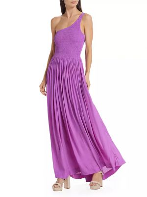 Длинное платье Swf фиолетовое