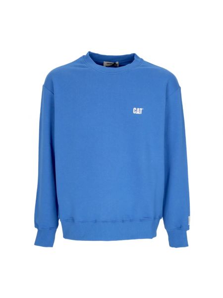 Sweatshirt mit rundhalsausschnitt Cat blau