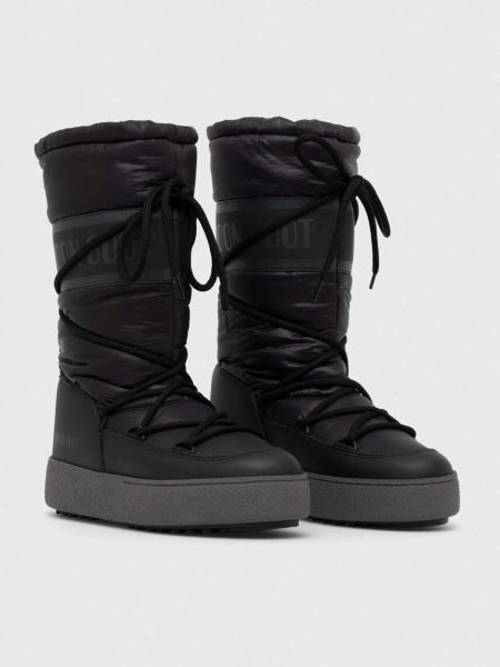 Najlonske najlonske čizme za snijeg Moon Boot crna