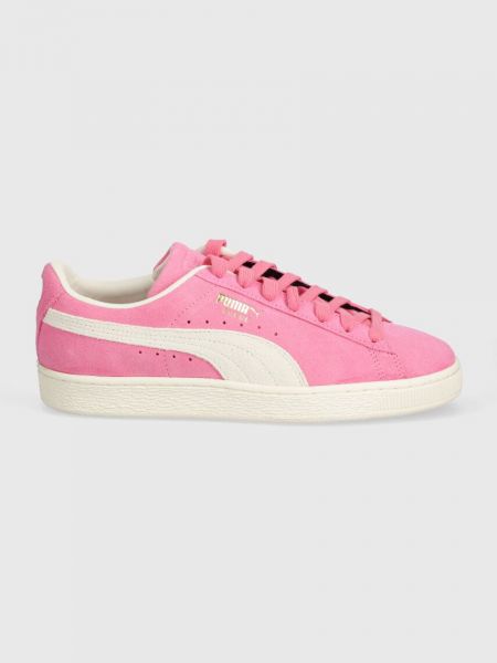 Sneakersy zamszowe Puma Suede różowe