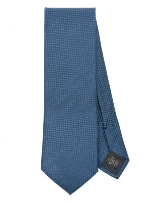 Cravatta di seta Brioni blu