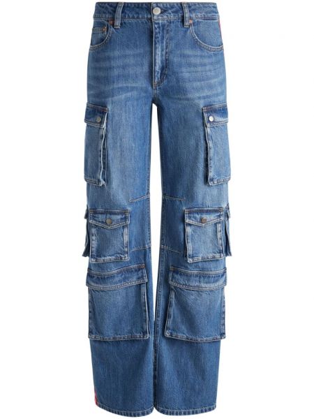 Cargo jeans Alice + Olivia blå