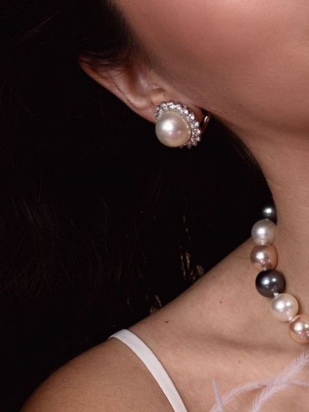 Boucles d'oreilles avec perles Fantasia By Deserio