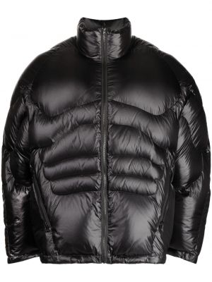 Páperová bunda na zips Natasha Zinko čierna
