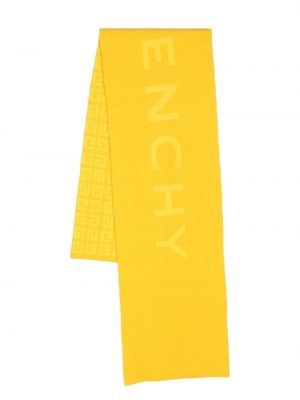 Echarpe réversible Givenchy jaune