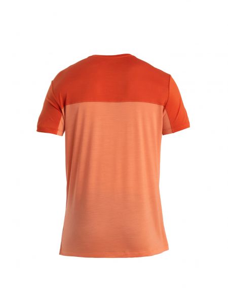 Sportiniai marškinėliai Icebreaker oranžinė