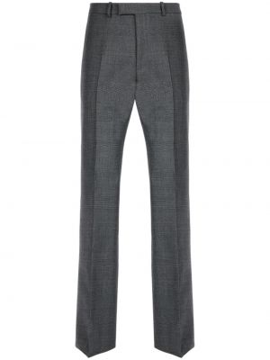 Rovné kalhoty Ferragamo šedé