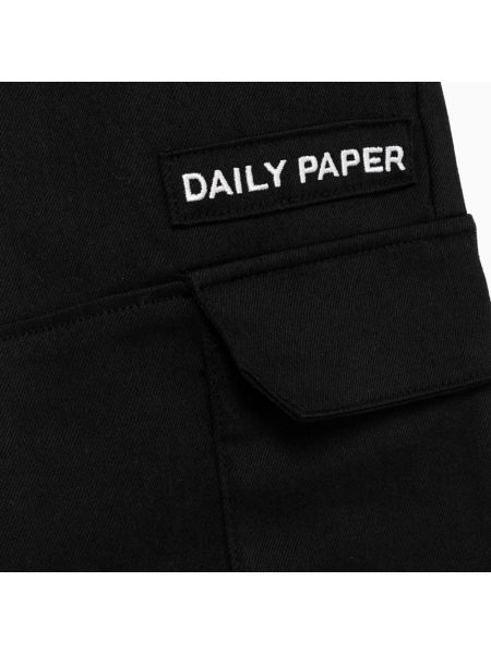 Pantalones rectos Daily Paper negro