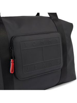 Cestovní taška v městském stylu Tommy Jeans černá